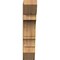 Ekena Millwork Balboa Slat Smooth Bracket, Western Red Cedar, 5 1/2"W x 22"D x 26"H BKT06X22X26BOA06SWR - alternate 2